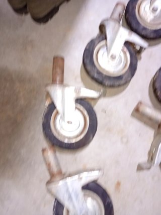 Ruedas para andamio