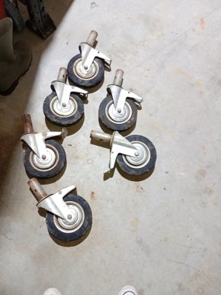 Ruedas para andamio