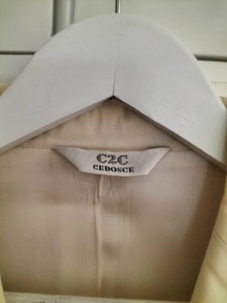Chaqueta Cedosce Beige Talla 42