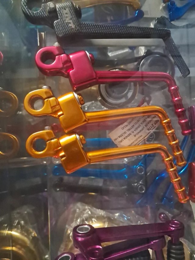 pedal arranque derbi senda rojo