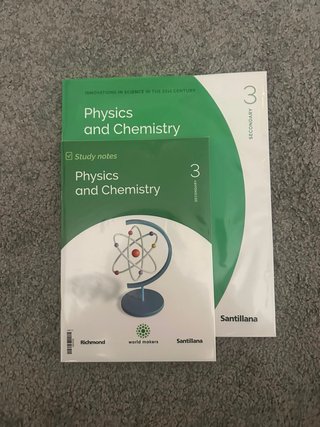Libro Física y Química 3Eso en Ingles Santillana