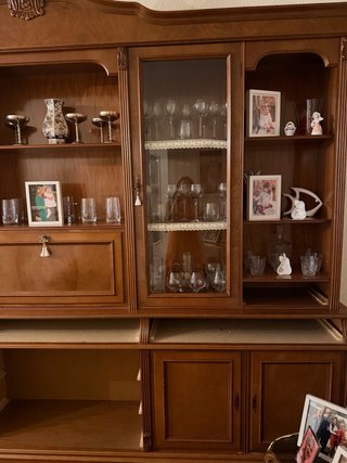 Mueble de salón vintage madera