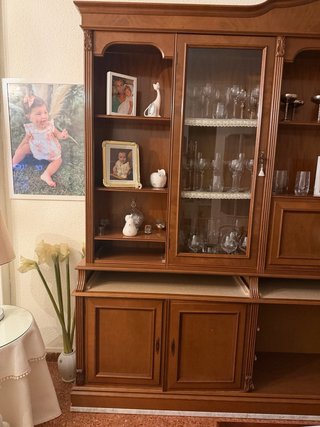 Mueble de salón vintage madera