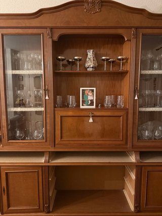 Mueble de salón vintage madera
