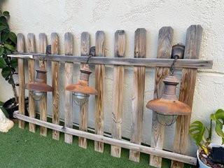 3 Lámparas Rústicas de Exterior