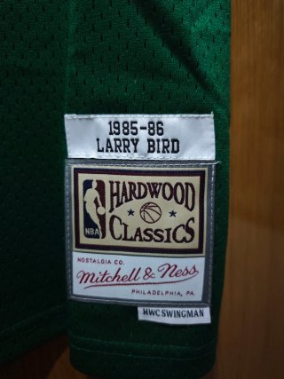 Camiseta oficial Mitchell&Ness, Bird #33 Celtics86