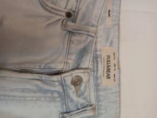 Calzona vaquera azul Pull&Bear