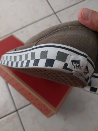 Scarpe Vans Uomo Marrone/Bianco