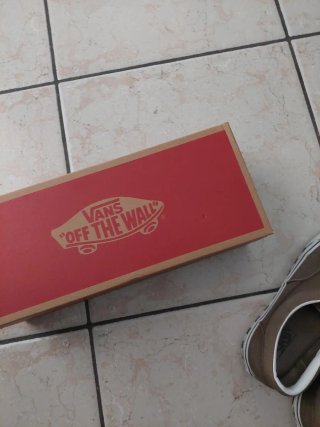 Scarpe Vans Uomo Marrone/Bianco