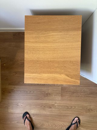 Cajonera roble con ruedas Ikea Malm