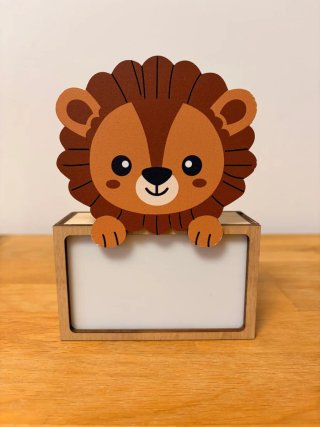 Lámpara infantil león personalizable Vintium
