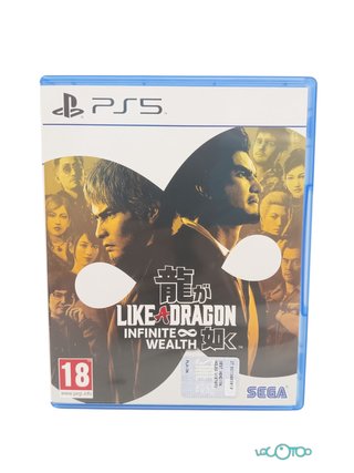 Videojuego Like A Dragon Infinite Wealth PS5