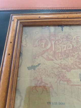 Cartel Antiguo Toros Ciudad-Real 1914