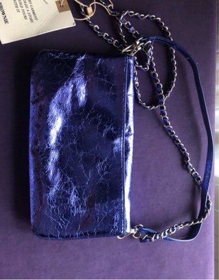 Bolso Brownie azul/morado