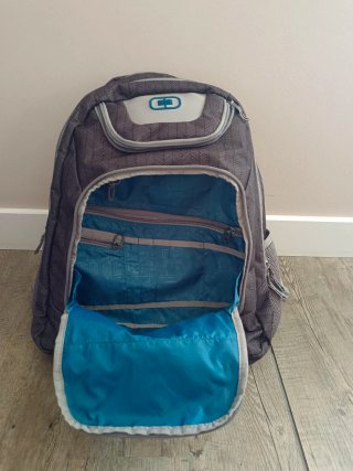 Mochila Ogio Gris y Azul