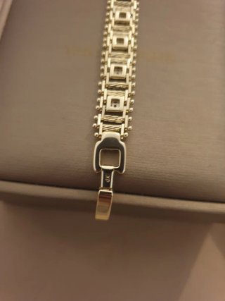 Pulsera chapada en oro 18k