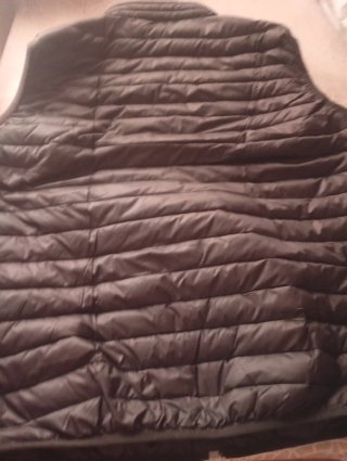 Chaleco acolchado negro