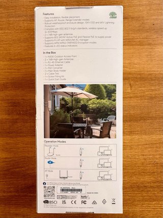 WAVLINK N300 Punto Acceso WiFi Exterior IP67
