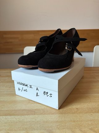 Zapatos de Flamenco Gallardo Negros