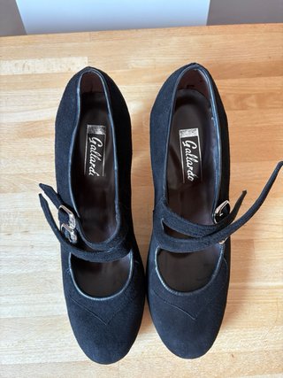 Zapatos de Flamenco Gallardo Negros