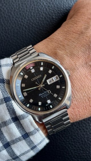 Reloj Citizen Moon Dater Automático 1969