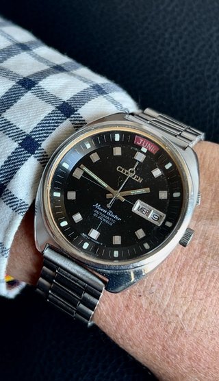 Reloj Citizen Moon Dater Automático 1969