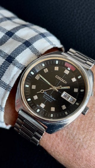 Reloj Citizen Moon Dater Automático 1969