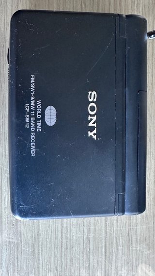 Radio Sony ICF-SW12 Negra