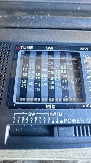 Radio Sony ICF-SW12 Negra