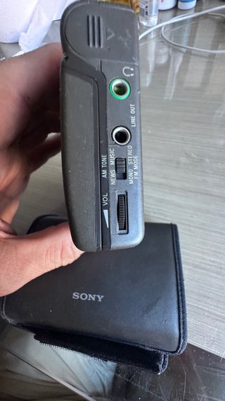 Radio Sony ICF-SW12 Negra