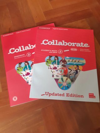 Libro y workbook Collaborate 2 ESO Cambridge