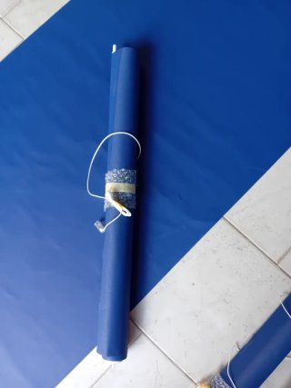 6 Tende Oscuranti Blu 65x340cm