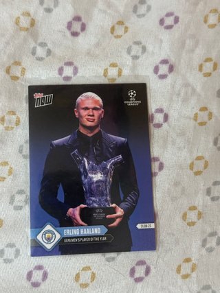 Topps Now Erling Haaland UEFA Men's Player