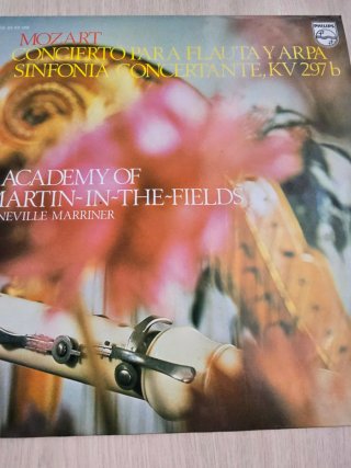 Mozart Concierto para flauta y arpa Vinilo