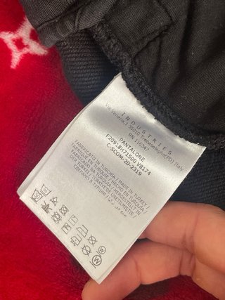 Moncler Pantalón Chándal Talla M Negro