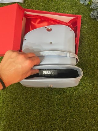 Borsa Diesel con logo glitter – Tracolla – Nuova c