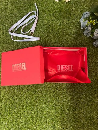 Borsa Diesel con logo glitter – Tracolla – Nuova c