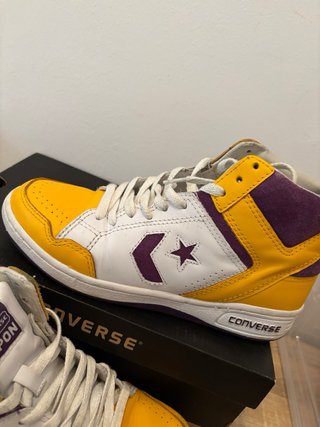 Converse Weapon Blancas y Amarillas