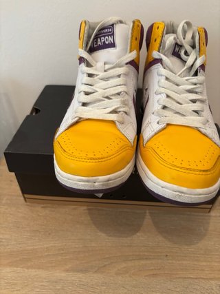Converse Weapon Blancas y Amarillas