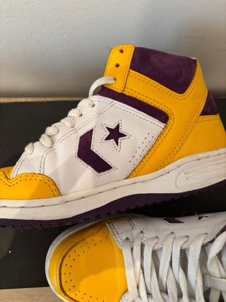 Converse Weapon Blancas y Amarillas