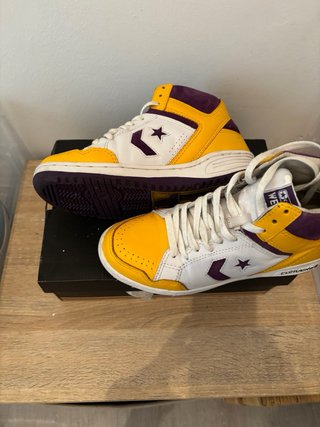 Converse Weapon Blancas y Amarillas