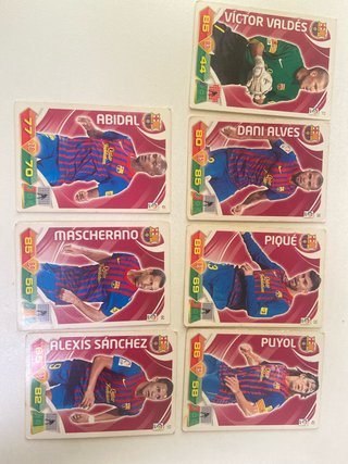 Cromos FC Barcelona 2011-12