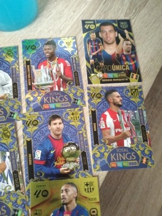 Cromos Panini Total Kings