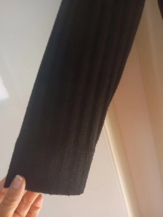 Jersey Maggie Sweet negro cuadros Vichy Talla XS