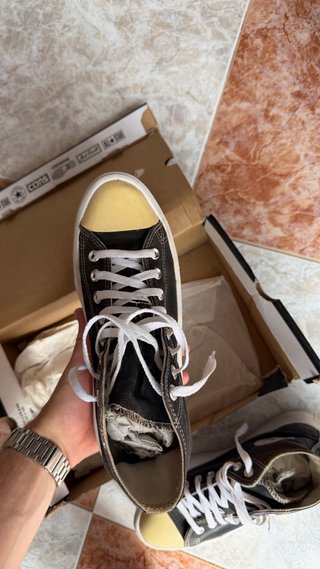 Zapatillas Converse plataforma negras