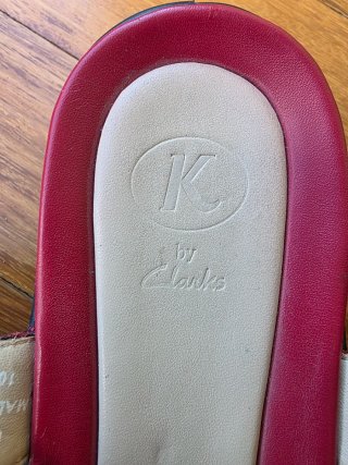 Sandalias Clarks Rojas Mujer