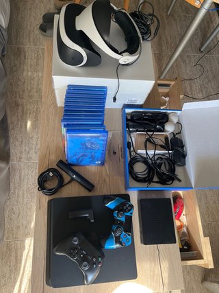 Pack PS4 1TB + PS VR + 11 Juegos