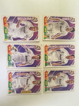 Adrenalyn Real Madrid 2011-12 - 6 Cromos