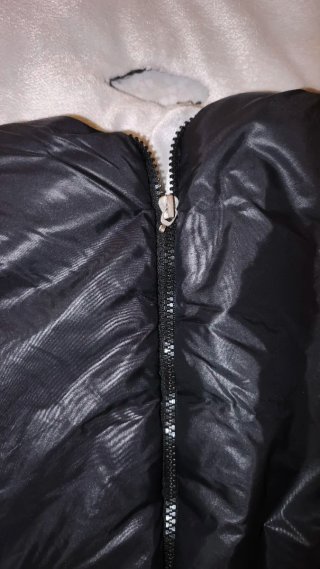 Saco silla bebé negro y gris