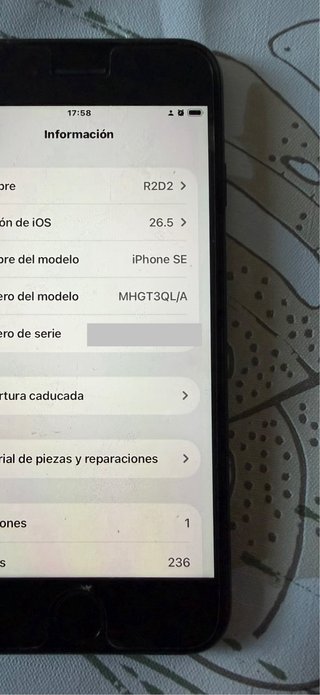 iPhone SE (2da Gen) 128GB Negro
